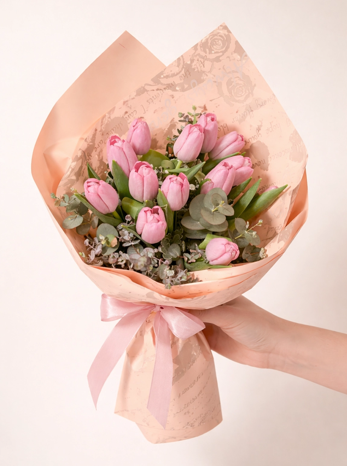13’Lü Pembe Lale Buketi