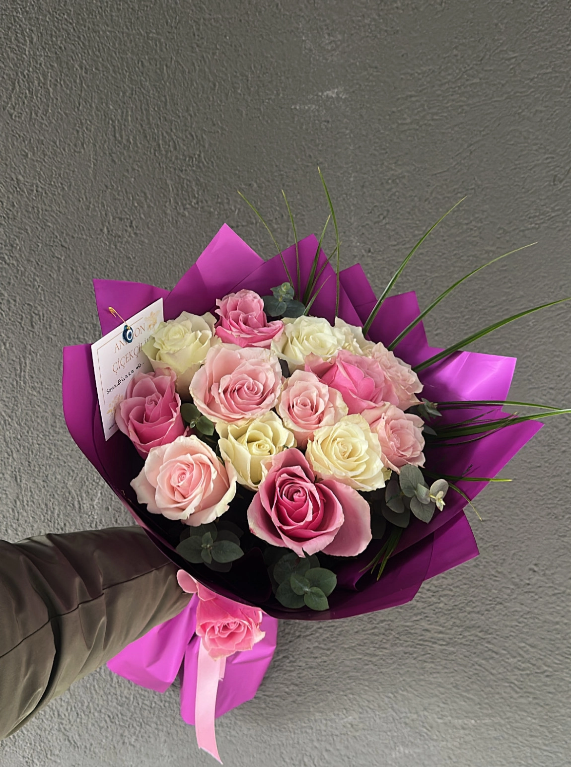 21’Likarışık Gül Buketi