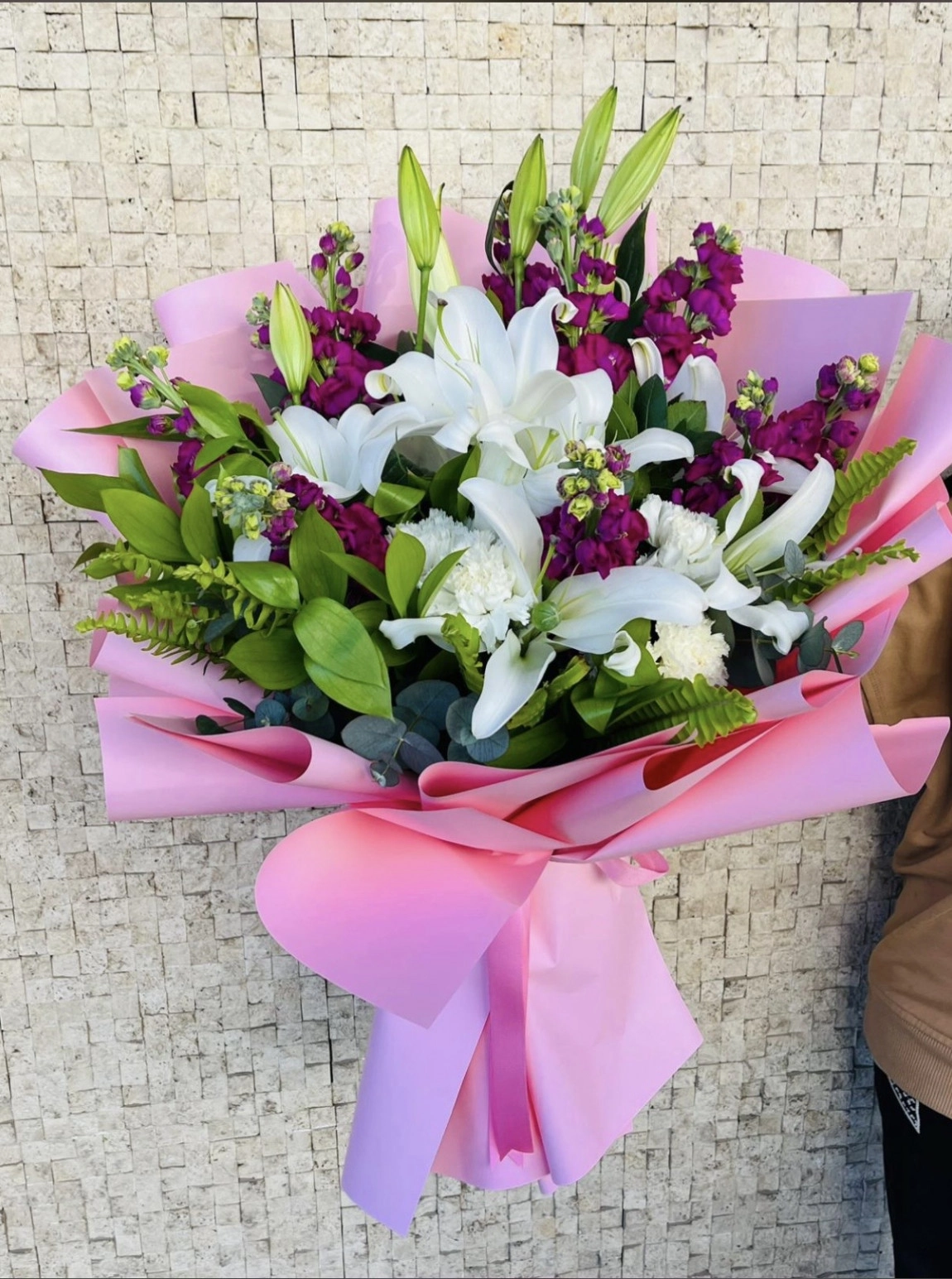 Lilyum&Şebboy Buketi