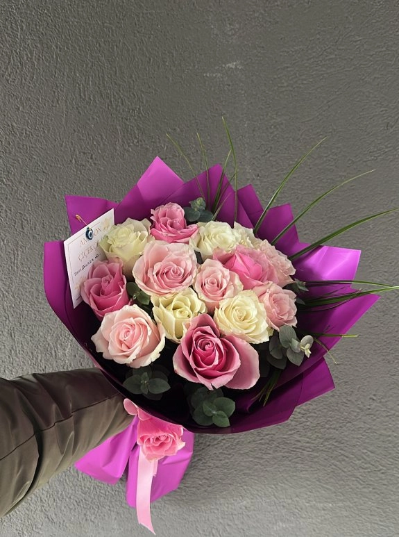 21’Likarışık Gül Buketi